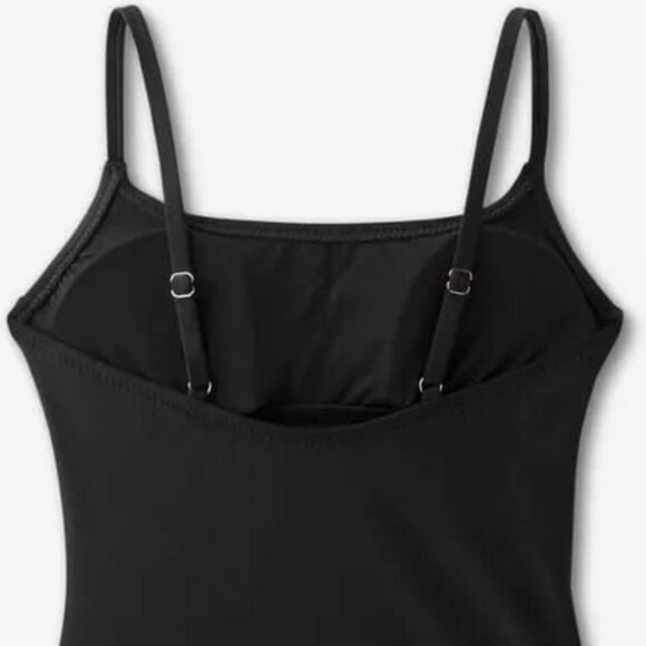 Shade & Shore | Black Mesh Front One Piece Swimsuit Size 16 NWT - Picture 2 of 10